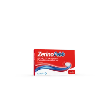 Zerinofebb Ad 15 Compresse 300+150 mg 