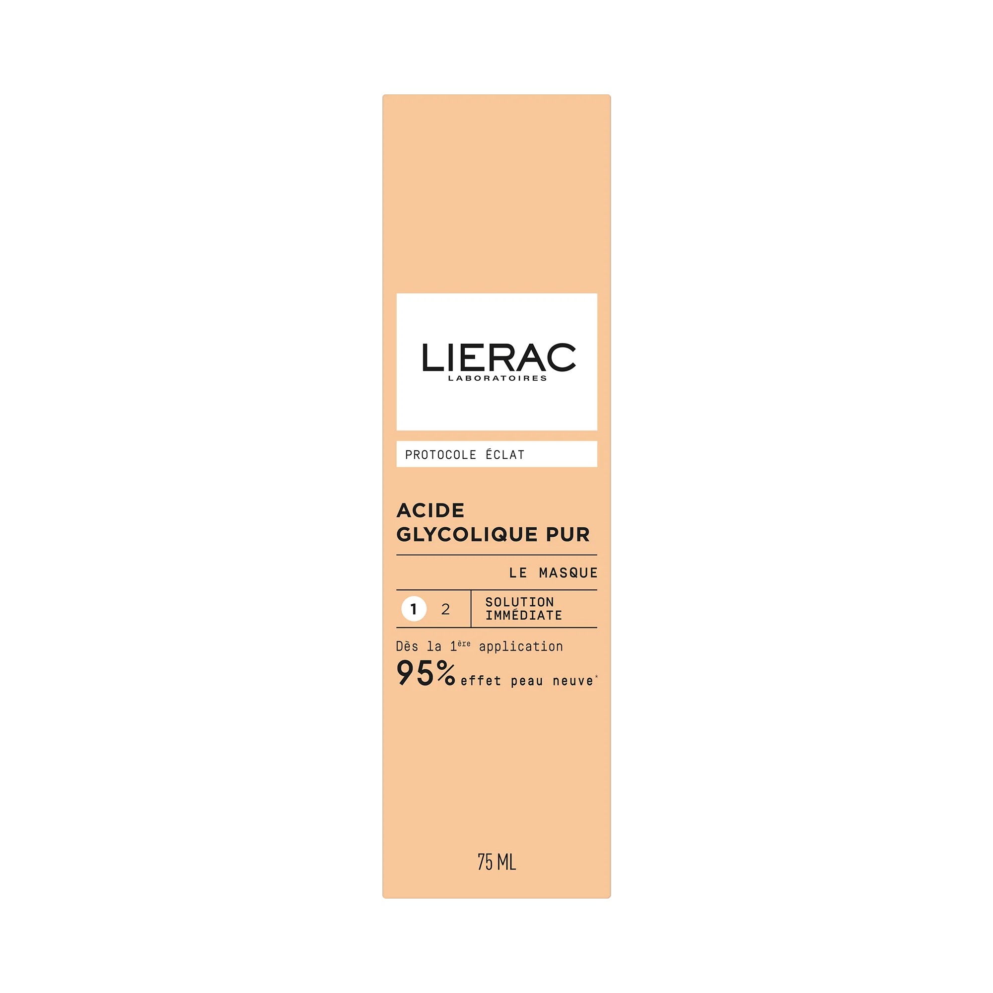 Lierac Protocollo Luminosità - La Maschera Peeling Boost di Luminosità 75 ml Leviga e Uniforma