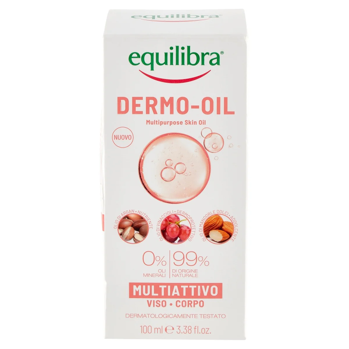 Equilibra Dermo Oil Multiattivo 100 ml Viso e Corpo