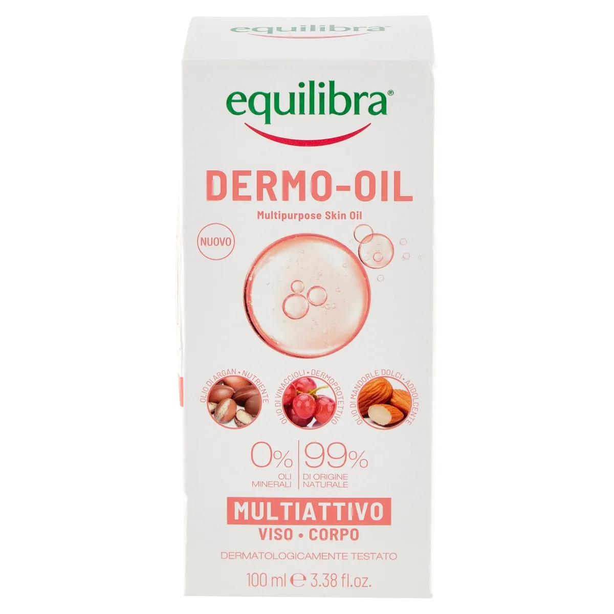Equilibra Dermo Oil Multiattivo 100 ml Viso e Corpo