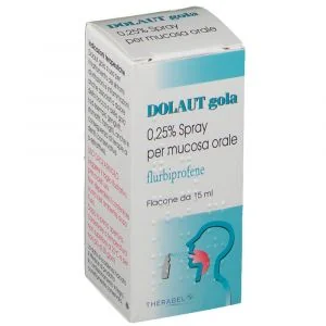 Dolaut Gola 0,25% Spray Orale 15 ml Mal di Gola