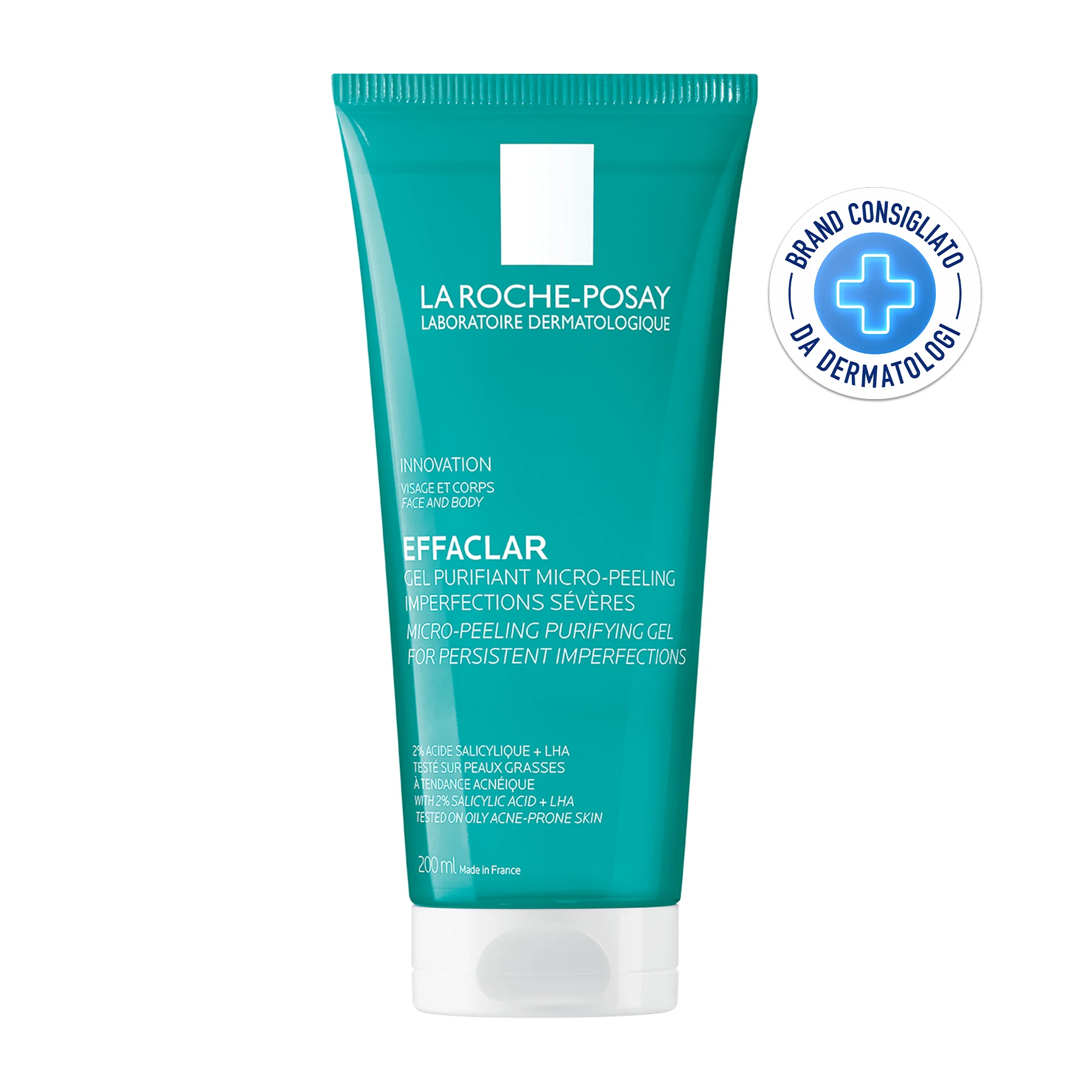 La Roche Posay Effaclar Gel Micro-Peeling 200 Ml Esfoliante delicato