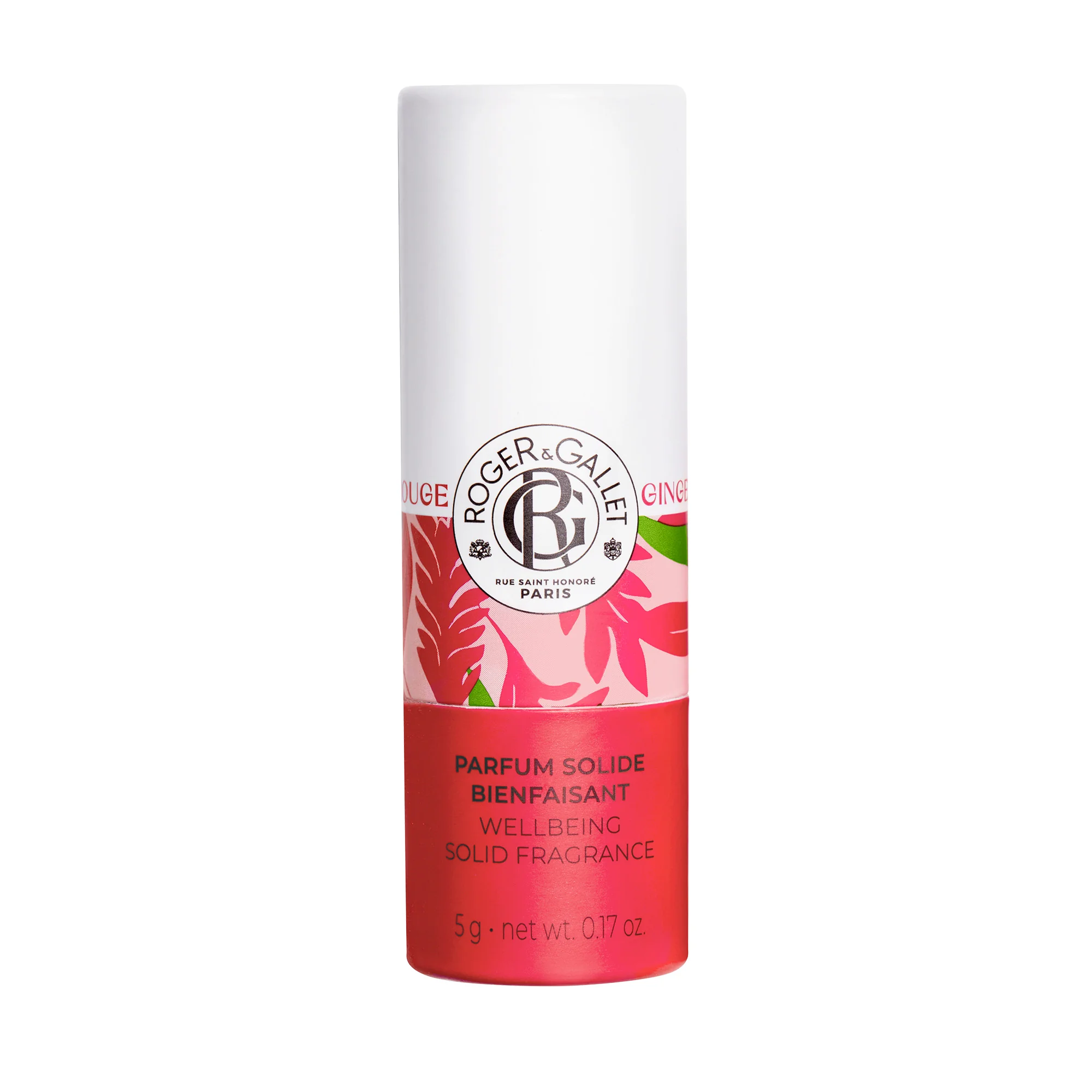 Roger&Gallet Profumo Solido Gingembre 5 grammi Bacche Rosa Zenzero Benzoino