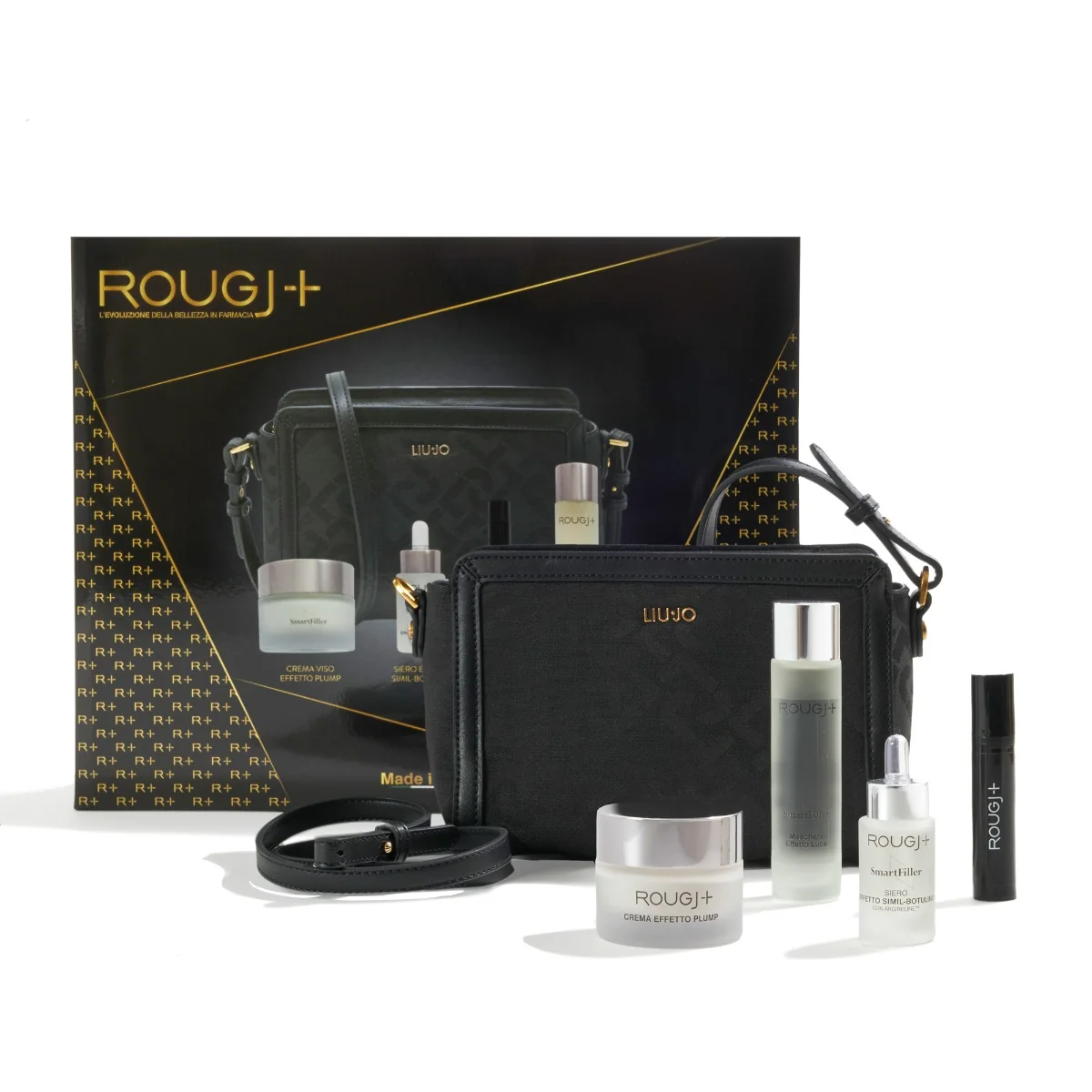 Cofanetto Liujo Rougj Smartfiller Borsa + Prodotti Antirughe Viso