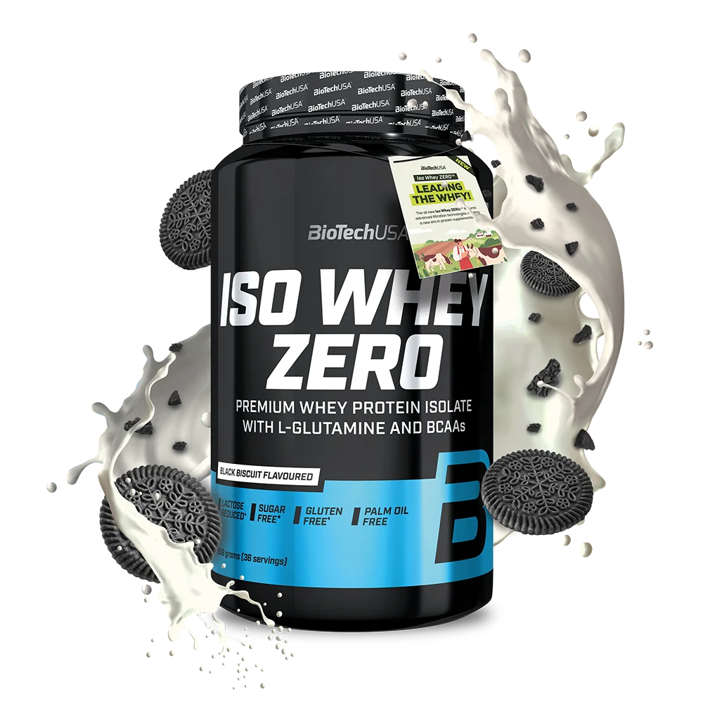 Iso Whey Zero Black Biscuit 908 g Massa Magra
