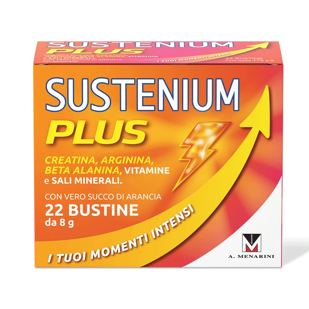 Sustenium Plus Intensive Formula 22 Bustine Per Avere il Massimo dell'Energia