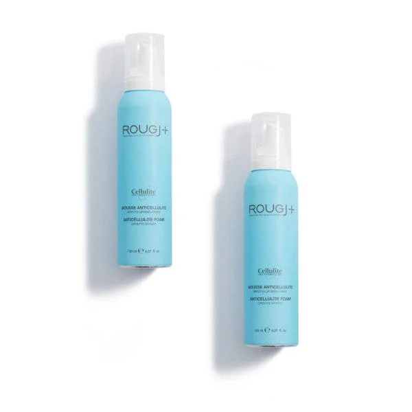 Rougj Mousse Cellulite Spa 2X150 ml Contro Cellulite e Pelle a buccia d'arancia