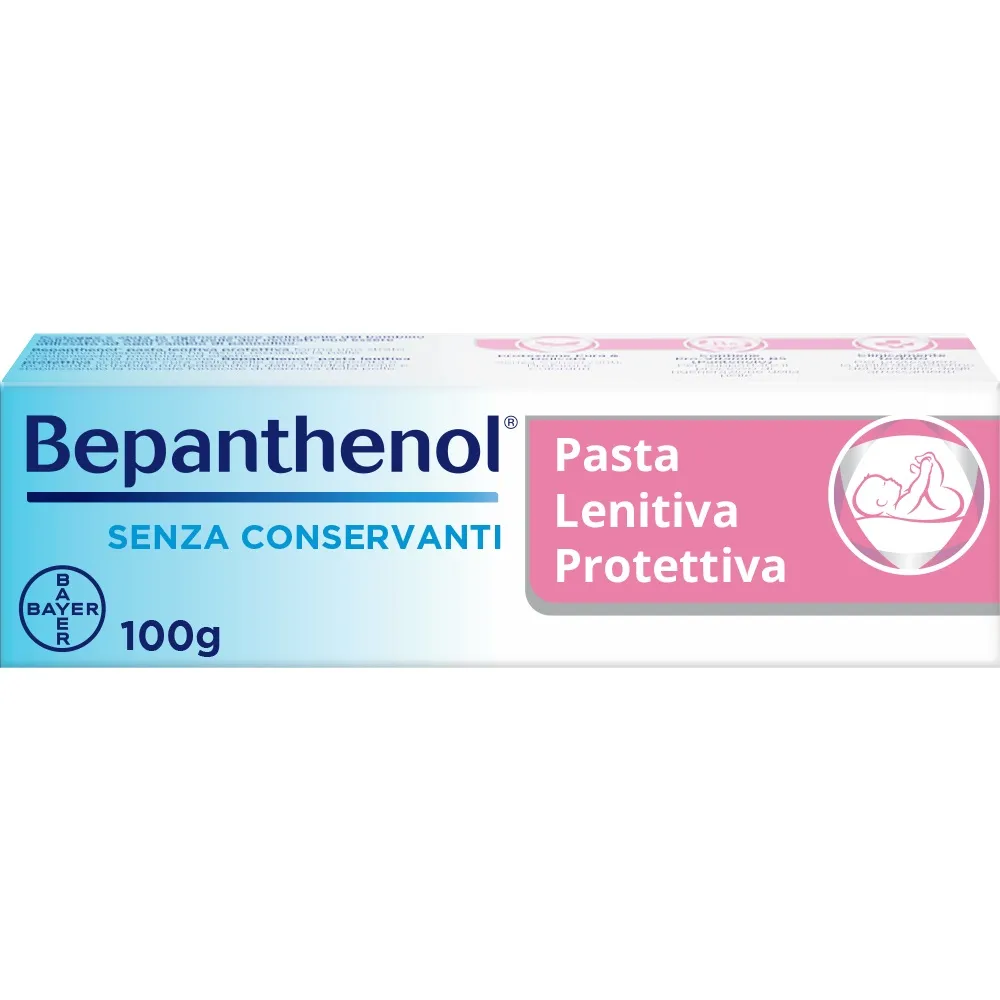 Bepanthenol Pasta Lenitiva Protettiva 100g Cambio Pannolino