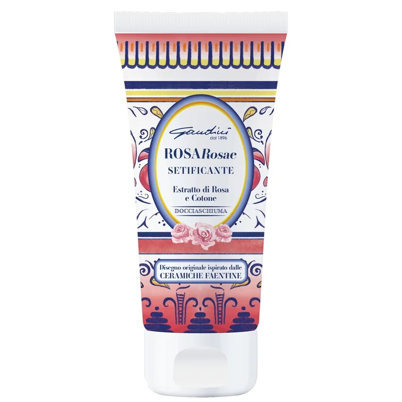 Gandini Doccia Rosarosae 200Ml Bagnoschiuma Setificante