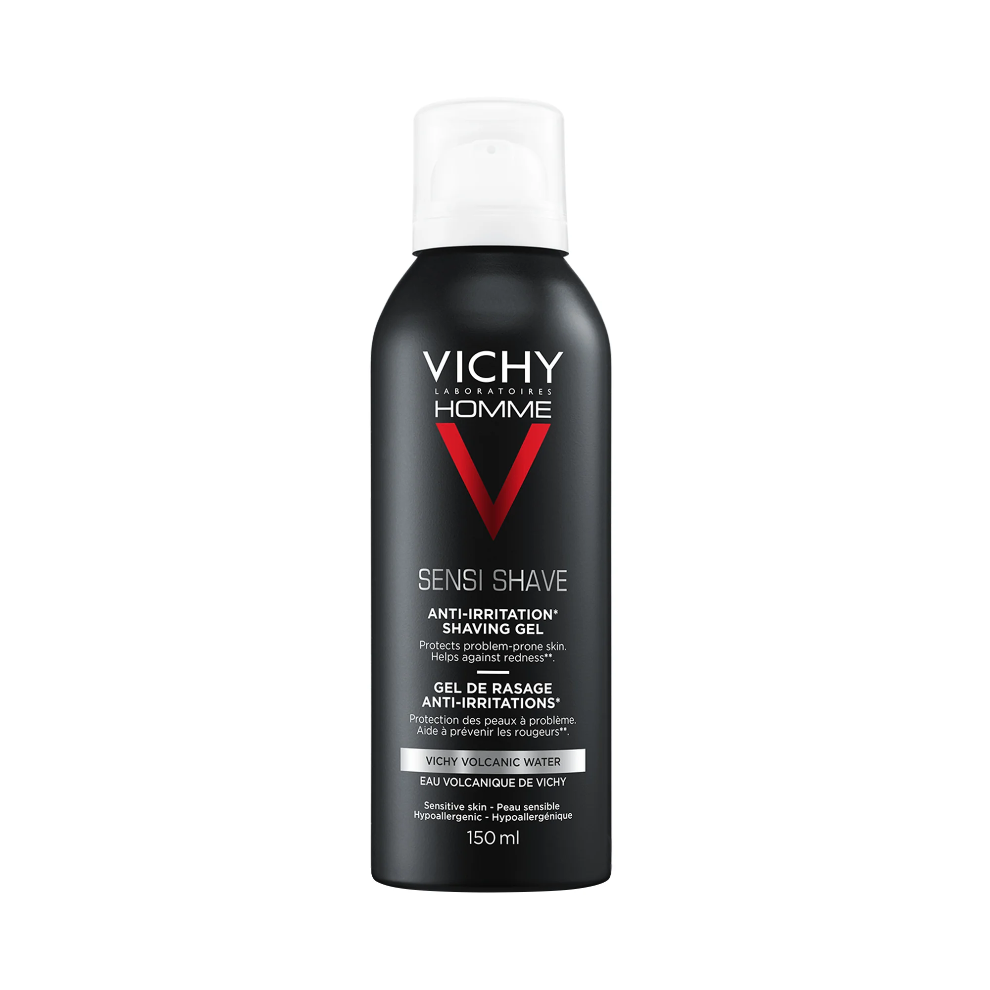 Vichy Homme Sensi Shave 200 Ml Schiuma da barba anti-irritazioni