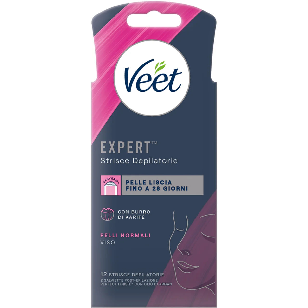 Veet Expert Dep Viso Norm 12Pz