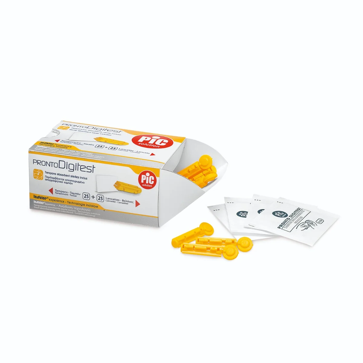 Pic Digitest Sens Lancette25 Pezzi Sterili e Monouso