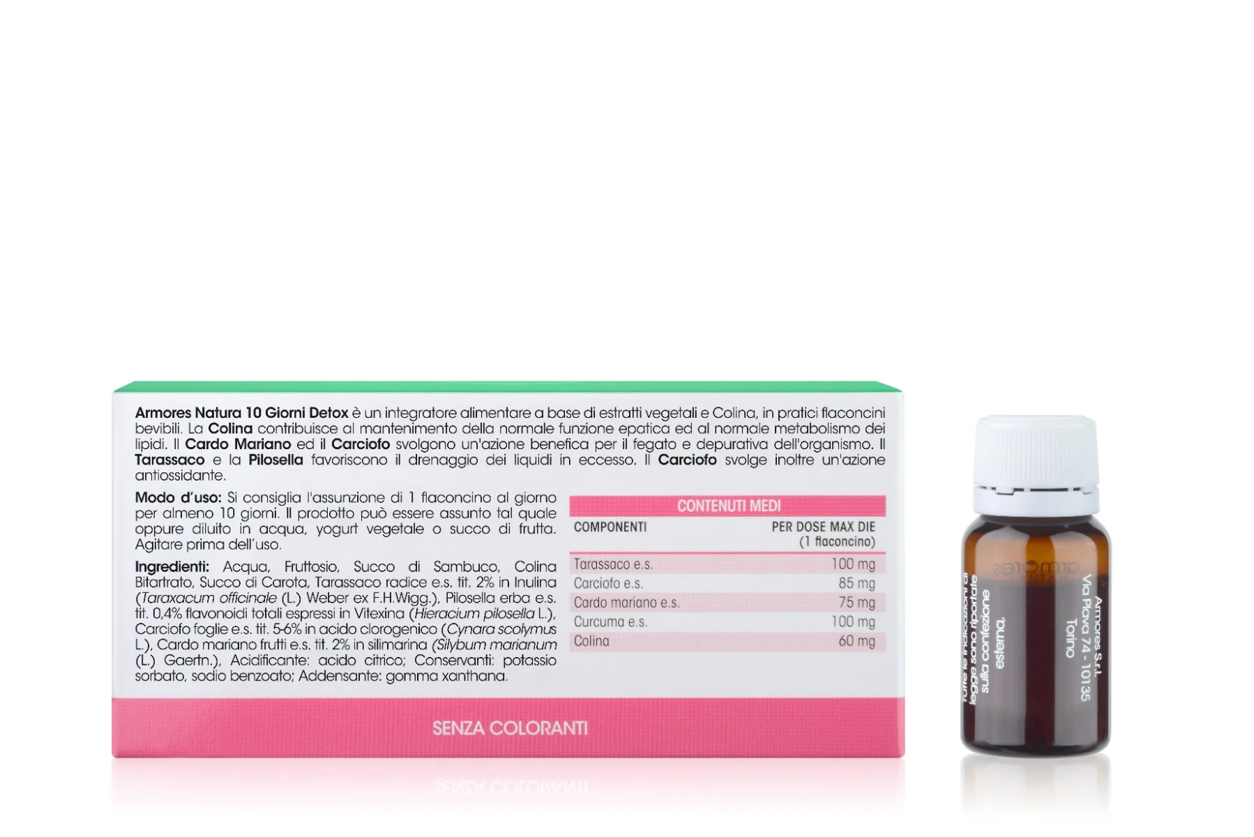 Armores Natura 10 Giorni Detox 100 ml Formula Vegana