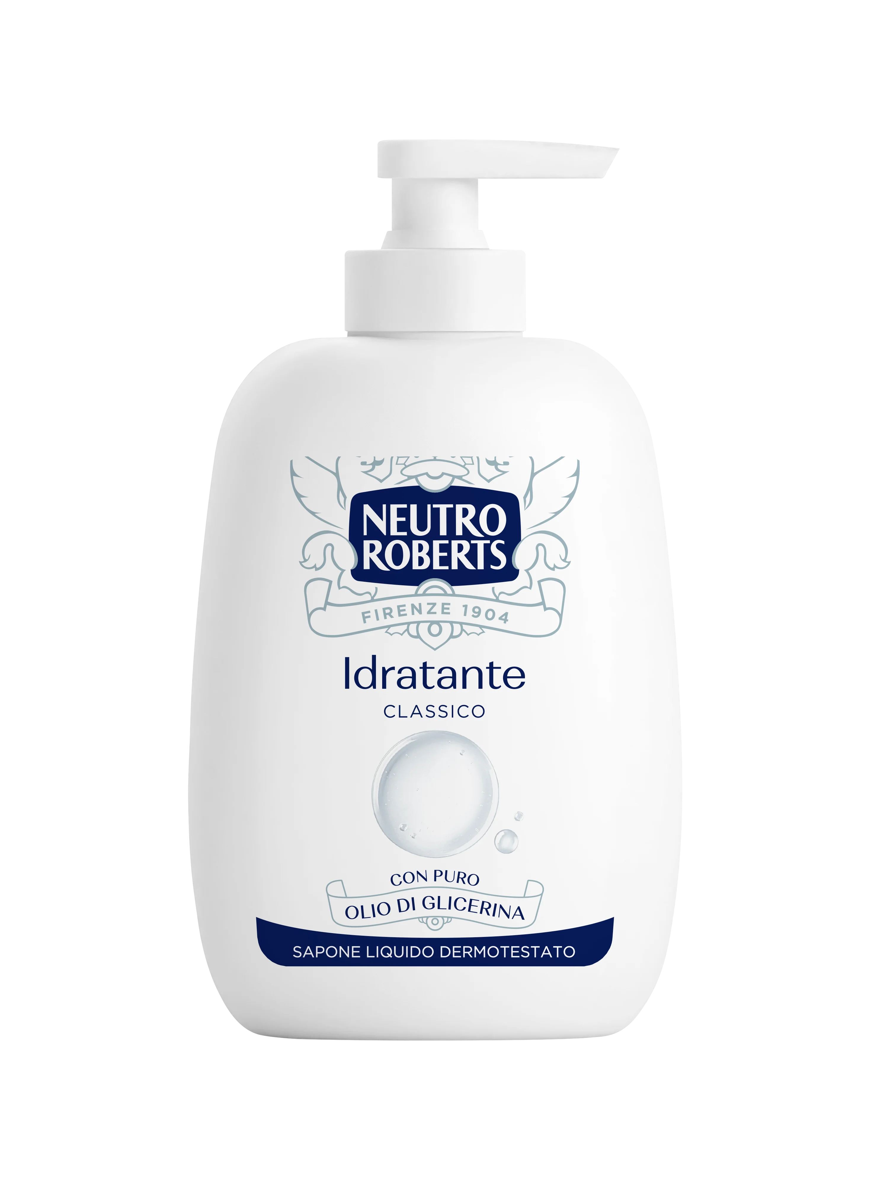 Neutro Roberts Sapone Liquido Idratante 200 ml Pelle Morbida e Protetta
