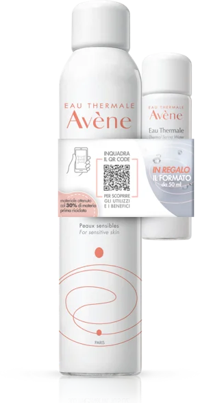 Avene Acqua Termale Spray 300 ml + 50 ml OMAGGIO Lenitiva per Pelli Sensibili