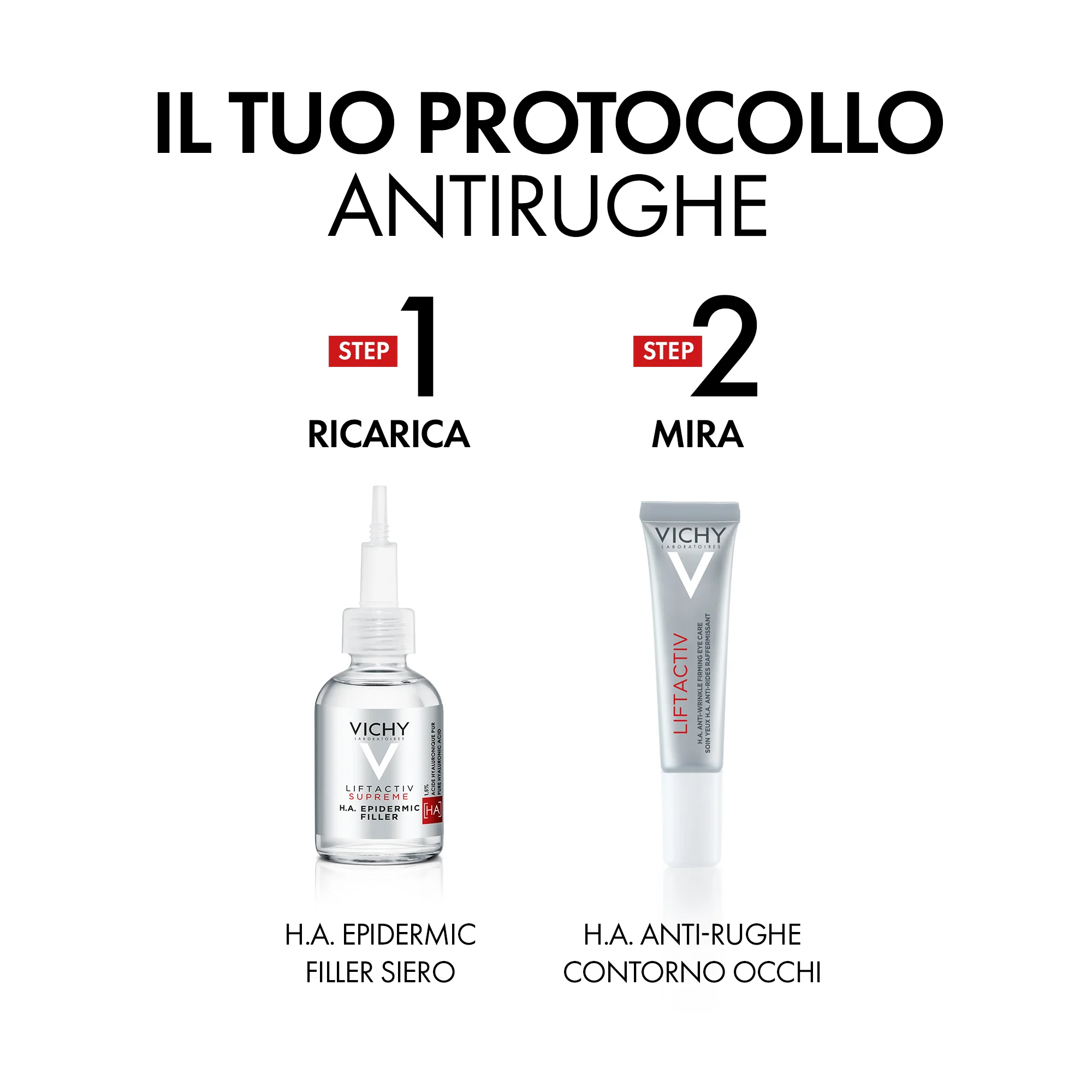 Vichy Liftactiv H.A Contorno Occhi 15 Ml Rassodante Anti-Rughe