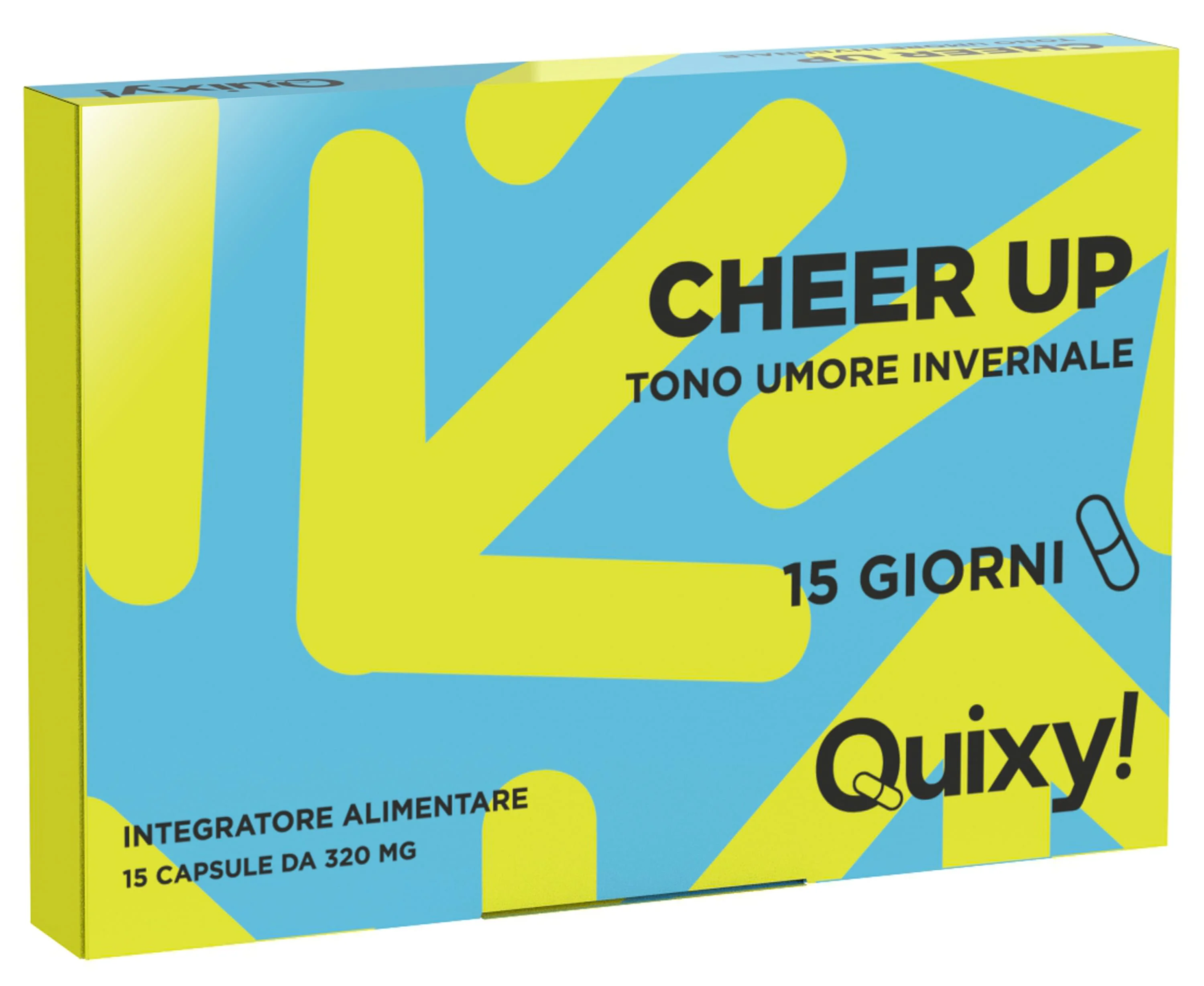 Ec Quixy Cheer Uptono 15Cps Funzione Psicolgoica e Tono dell'Umore