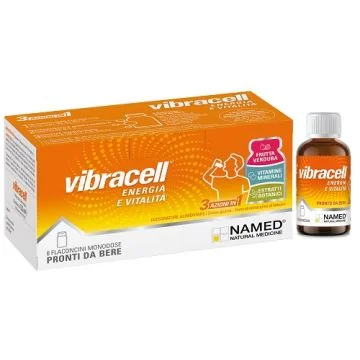 Vibracell 8 Flaconcini da 15 ml Vitamine ed Energia