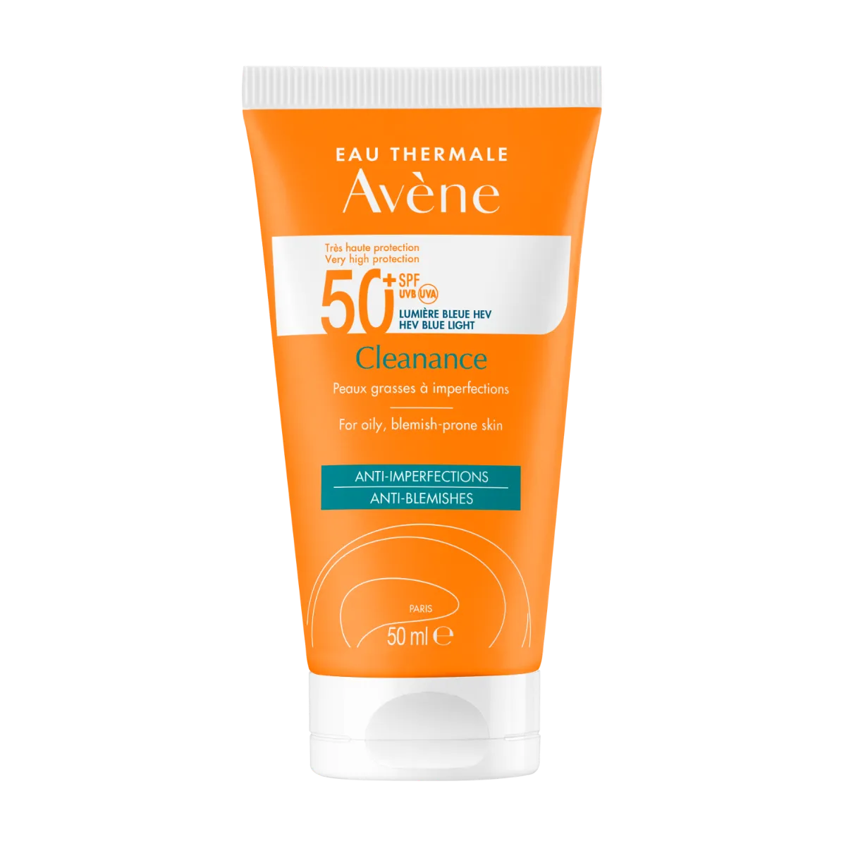 AVÈNE SOLAIRE CLEANANCE SOLARE SPF 50+ 50 ML