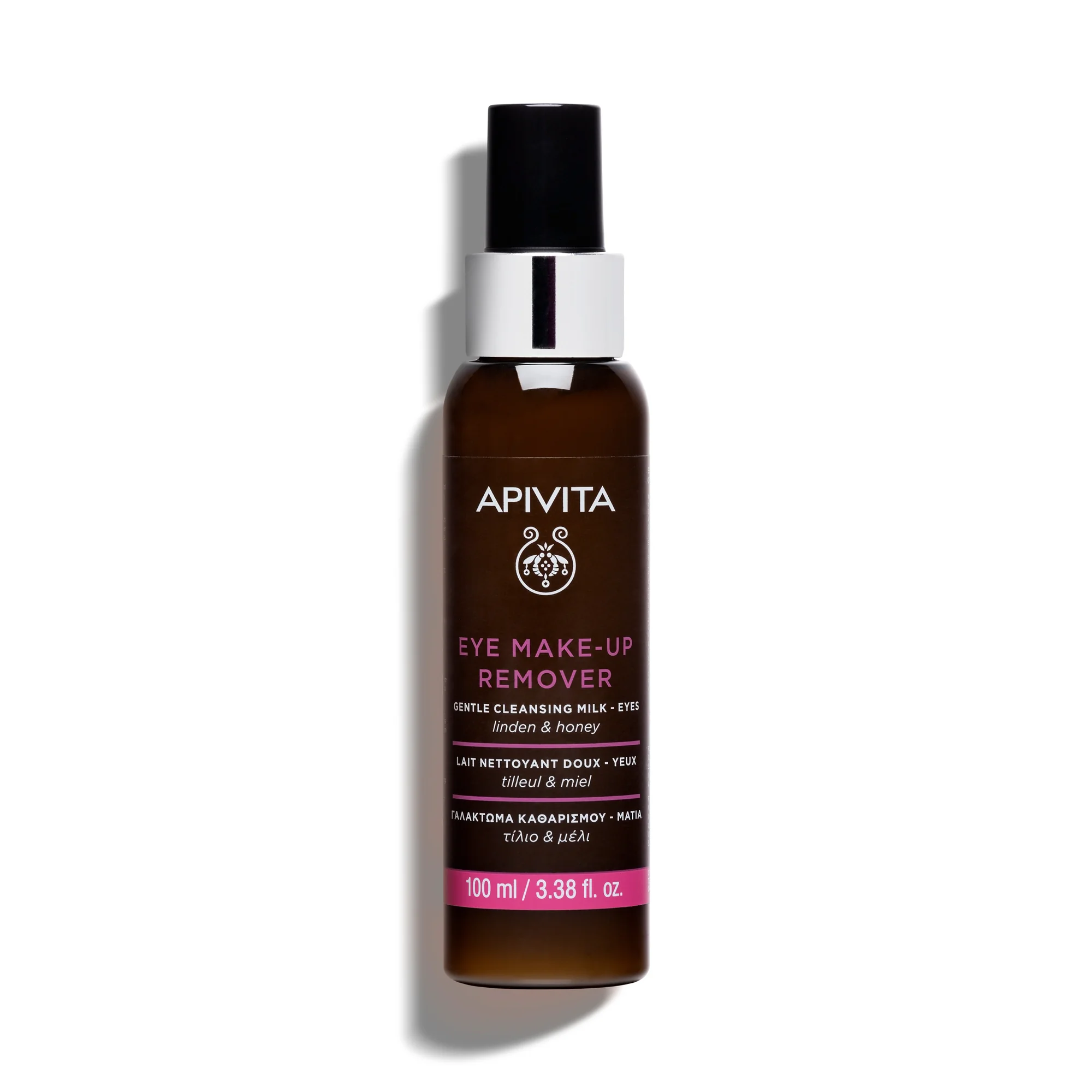 Apivita Eye Makeup Remover 100 Ml/20 Latte Detergente Delicato