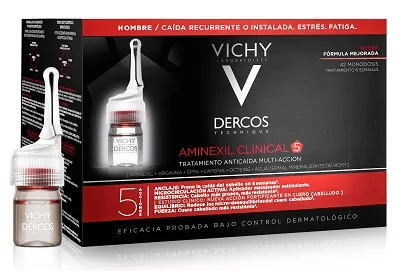 Vichy Dercos Aminexil Intensive 5 Uomo 42 Fiale