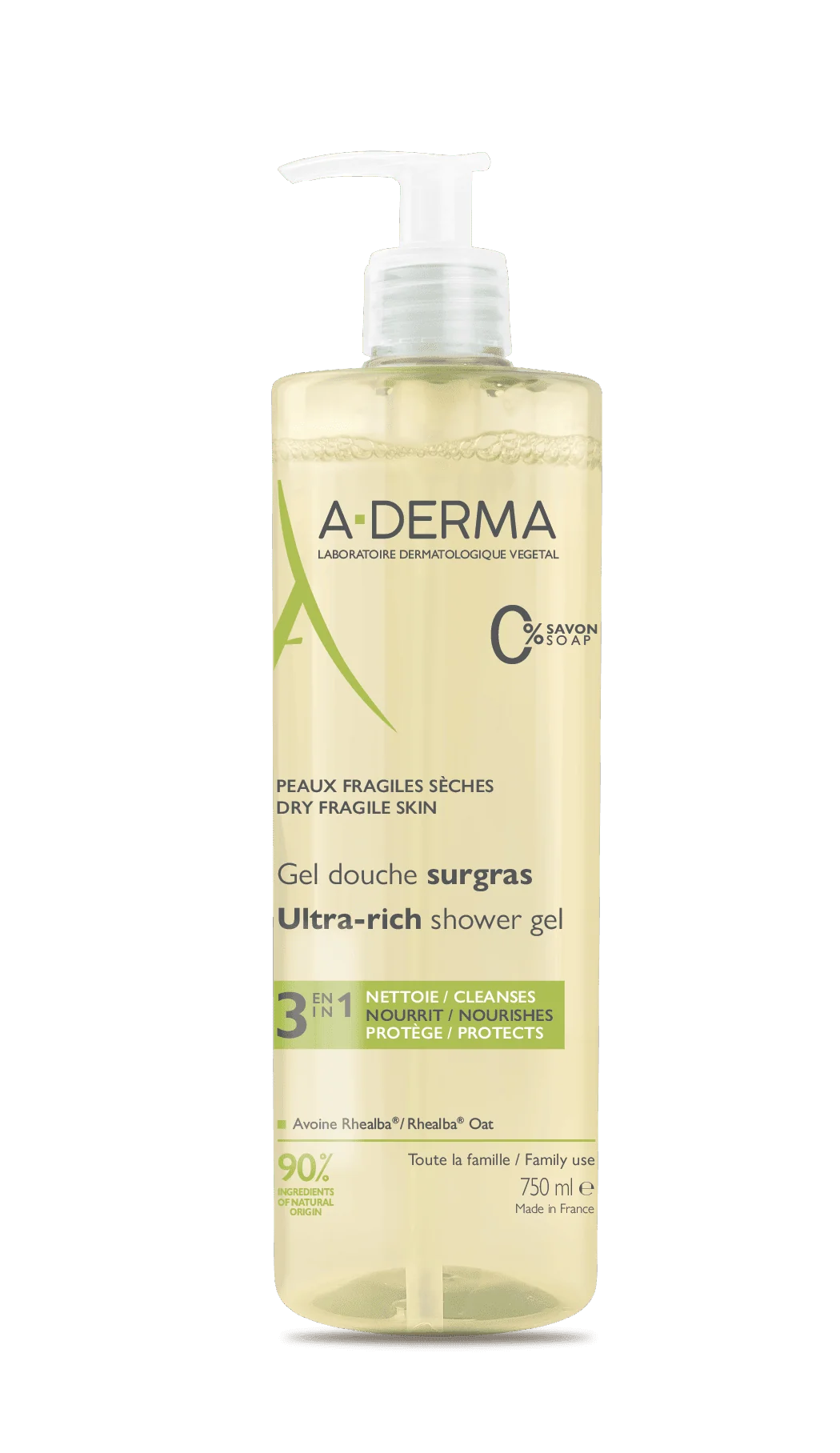 Les Indispensables Gel Doccia Surgras 750 Ml