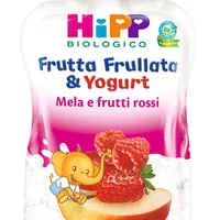 Hipp Bio Frutta Frullata & Yogurt Mela E Frutti Rossi 90G