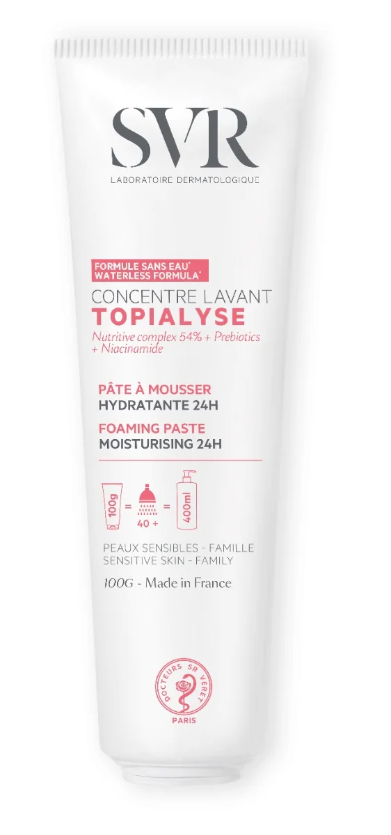 SVR Topialyse Concentré Crema Detergente Concentrata 100 g Igiene corpo pelli delicate