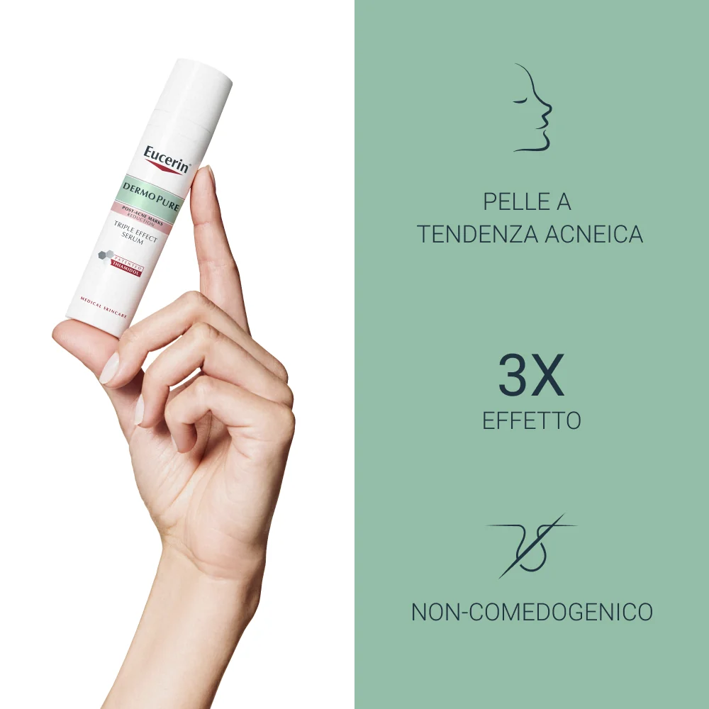Eucerin DermoPurifyer Oil Control Siero Tripla Azione 40 ml Pelli Impure