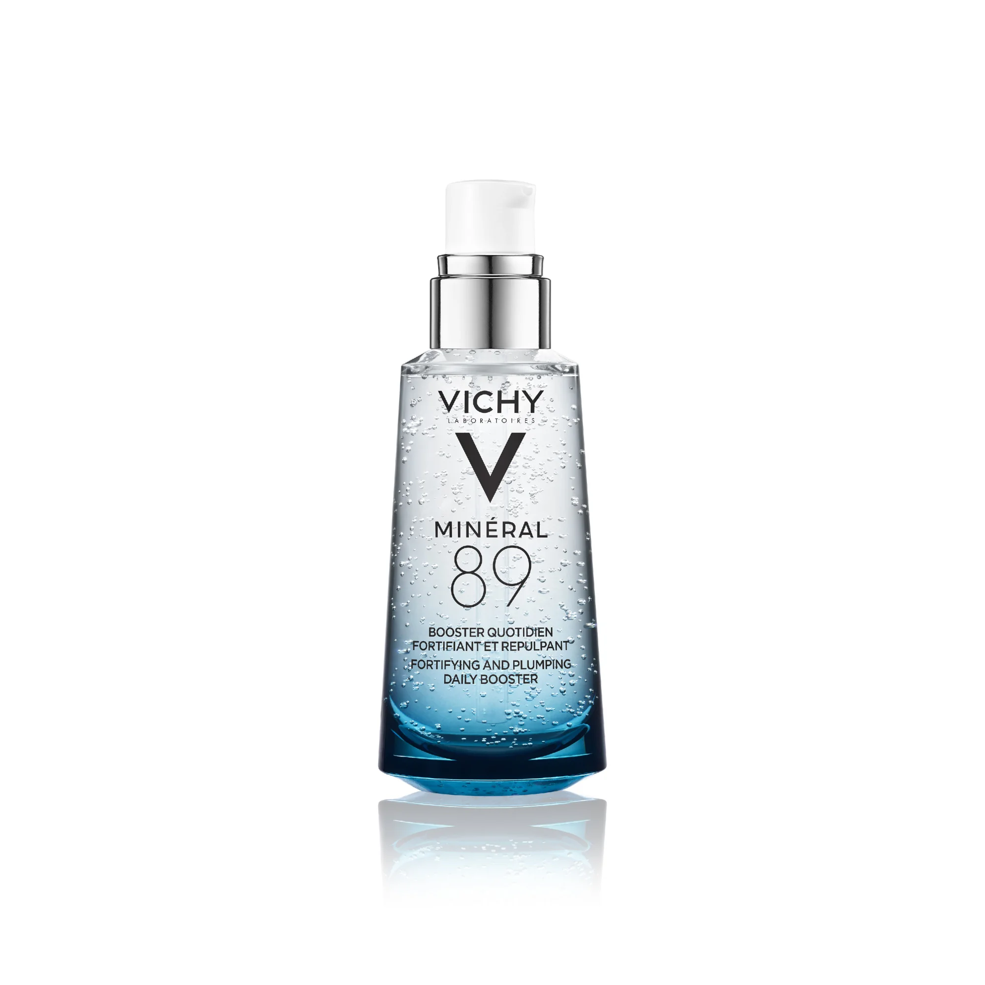 Vichy Minéral 89, 50 Ml Booster quotidiano fortificante e rimpolpante con acido ialuronico