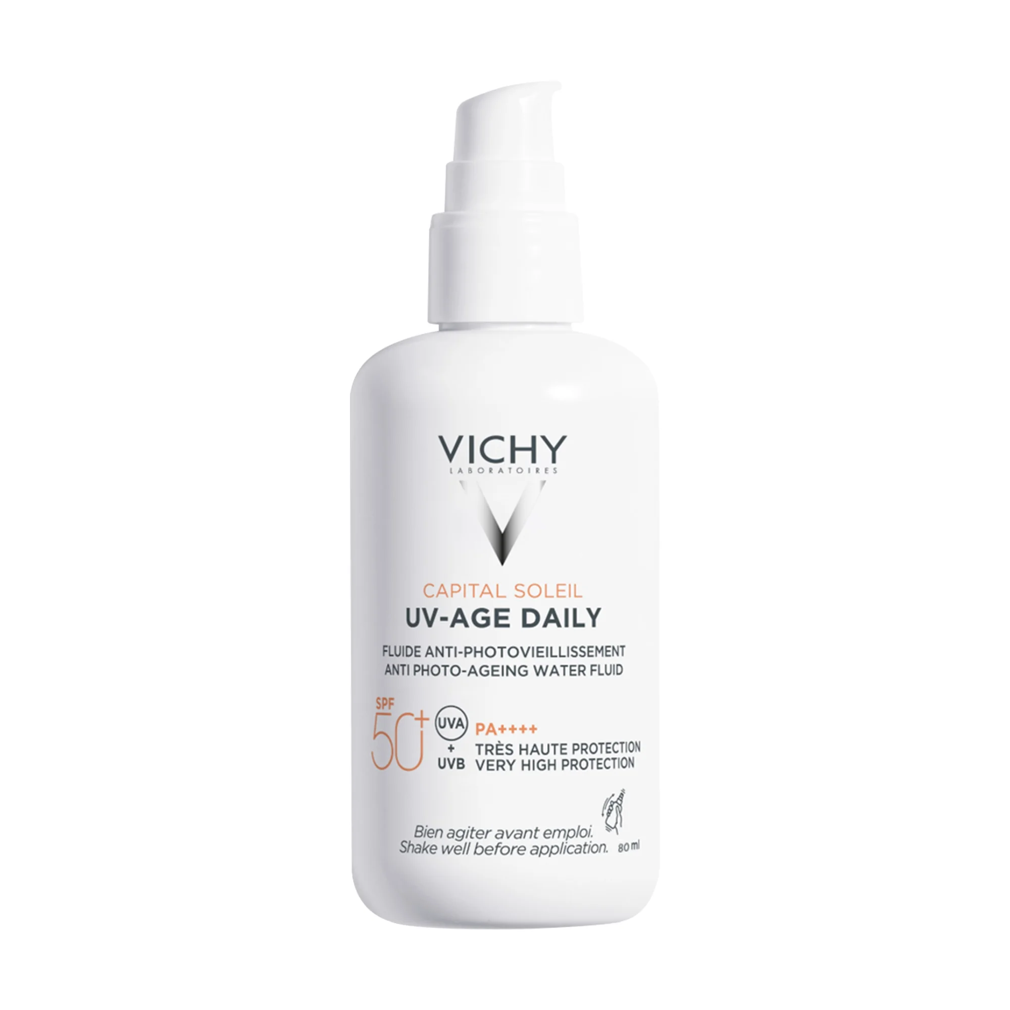 Vichy Capital Soleil Uv-Age Daily Spf50+ 80 ml Combatte il fotoinvecchiamento