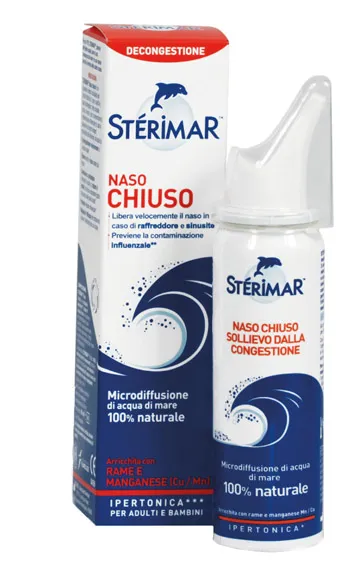 Sterimar Naso Chiuso Spray Nasale Ipertonico 50 ml