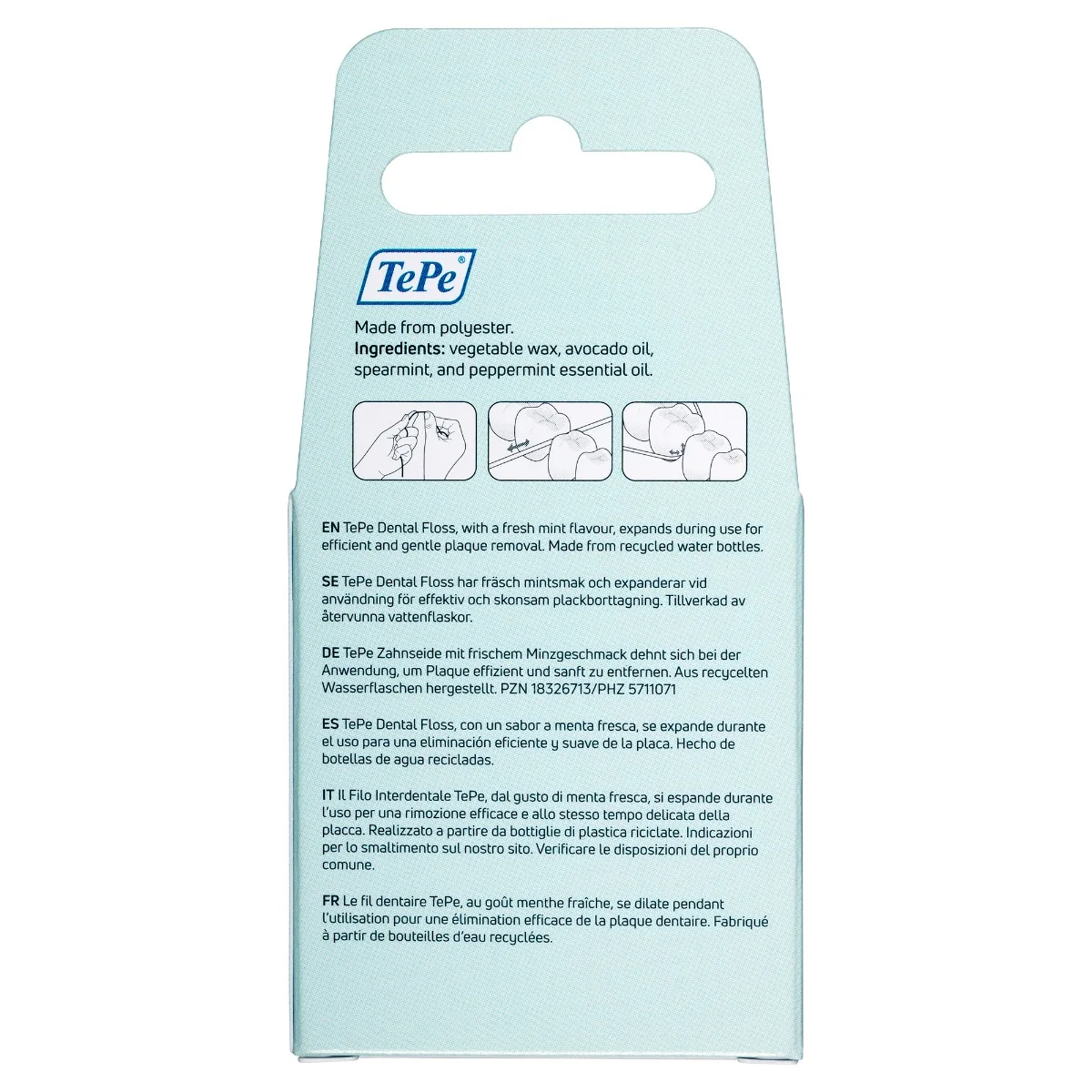 TePe Dental Floss Filo Interdentale 40 M Sapore Menta Fresca