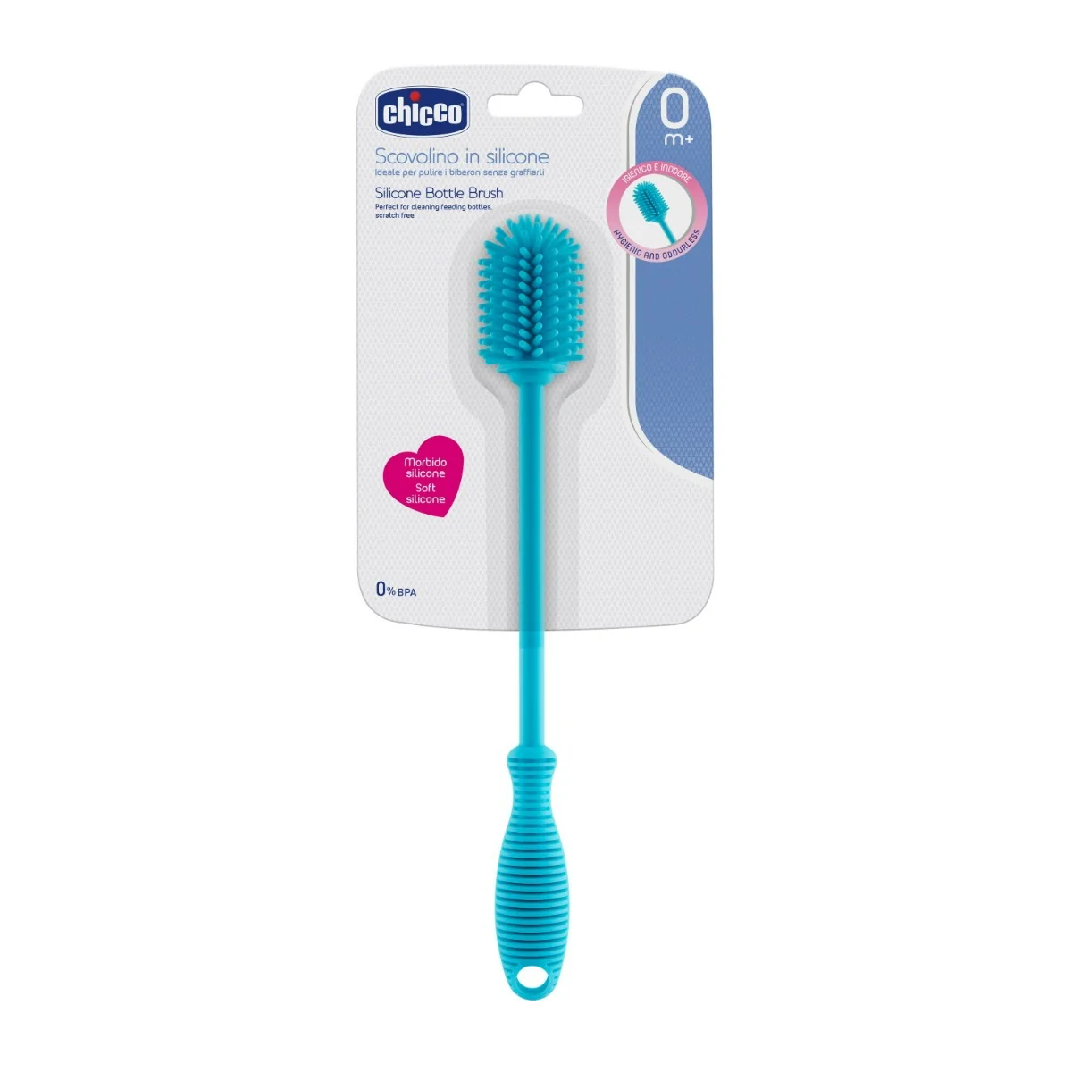Chicco Scovolino Silicone Pulizia biberon