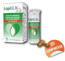 Lopiglik Plus 20 Compresse - Integratore Colesterolo