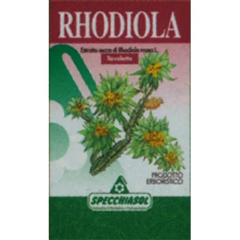 Specchiasol Rhodiola Integratore Adattogeno 60 Tavolette Integratore Naturale
