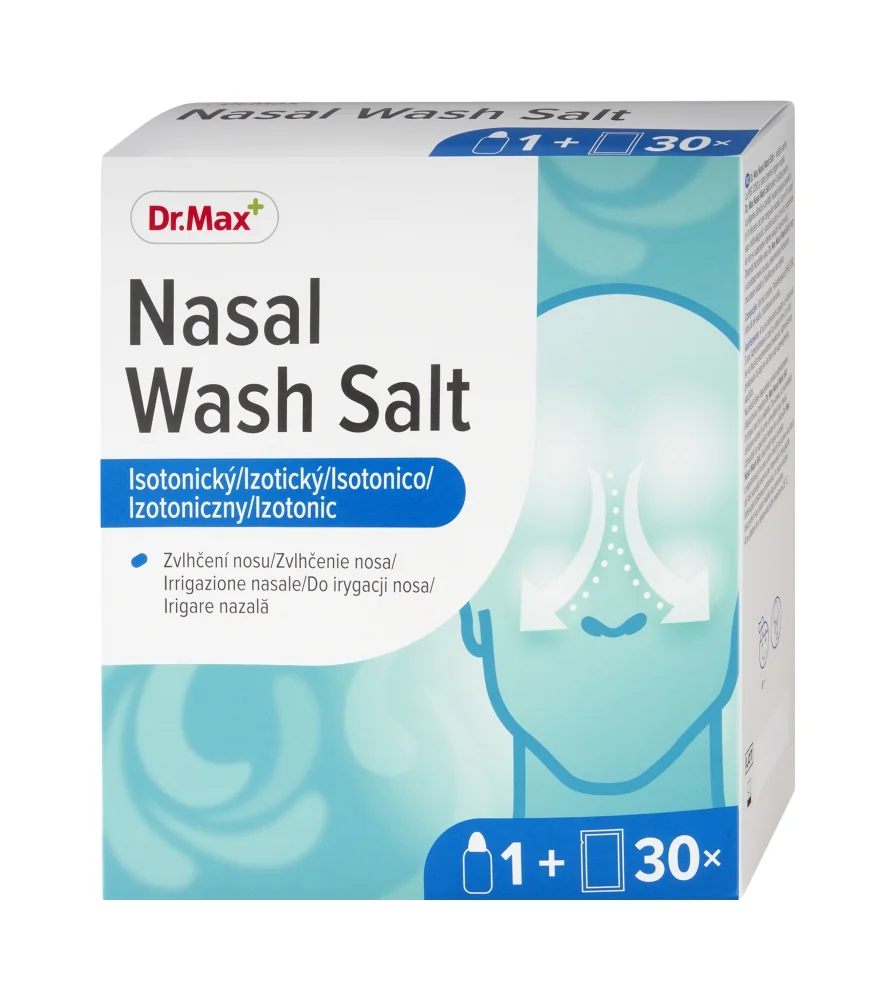Dr. Max Lavaggi Nasali 30 Bustine + Bottiglietta Igiene Nasale