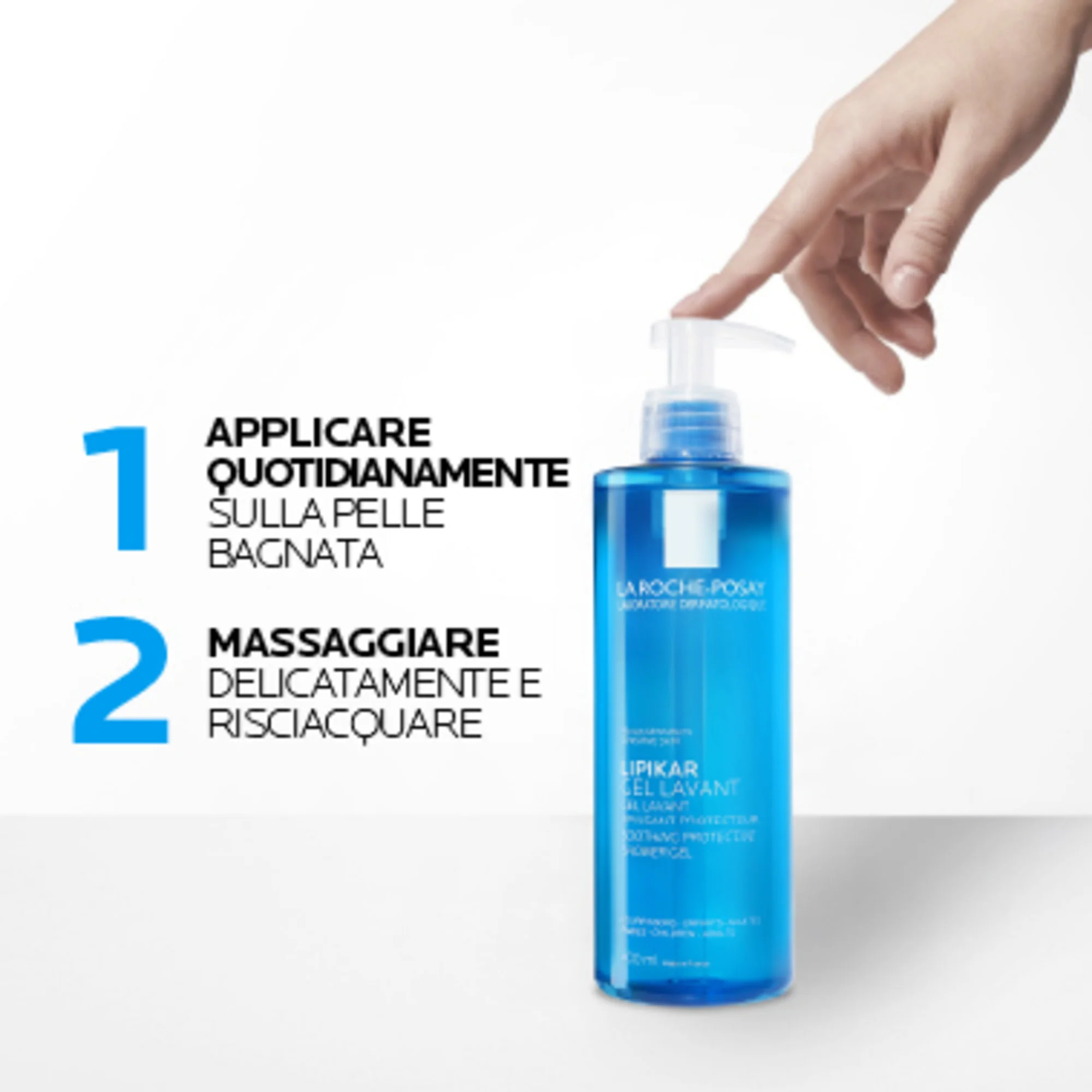 La Roche Posay Lipikar Gel Lavant 400 Ml Lenitivo