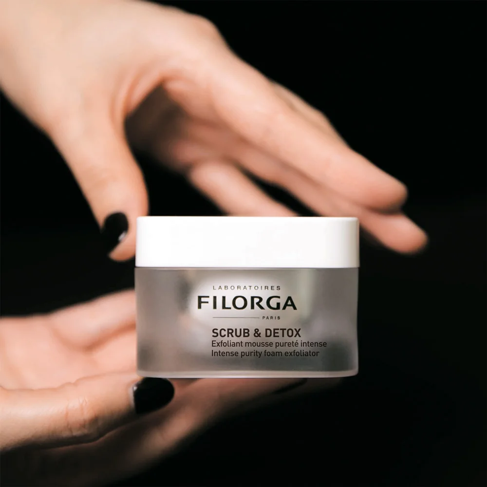 Filorga Scrub & Detox 50 ml Mousse Esfoliante Purificante Al Carbone Attivo 50ml