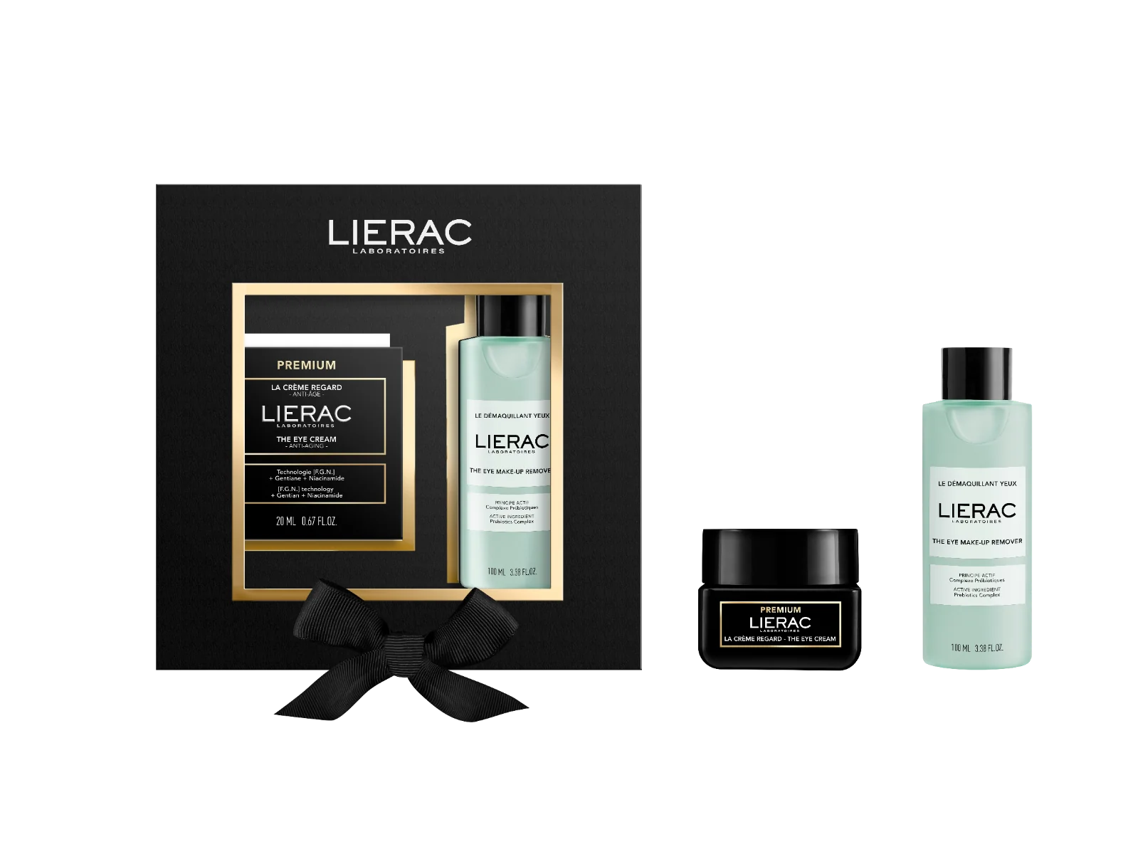 Lierac Premium Set Crema Occhi + Struccante Cofanetto contorno occhi