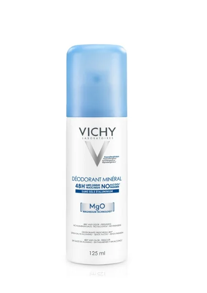 Vichy Deodorante Mineral Aerosol 125 ml Pelle Sensibile o Depilata