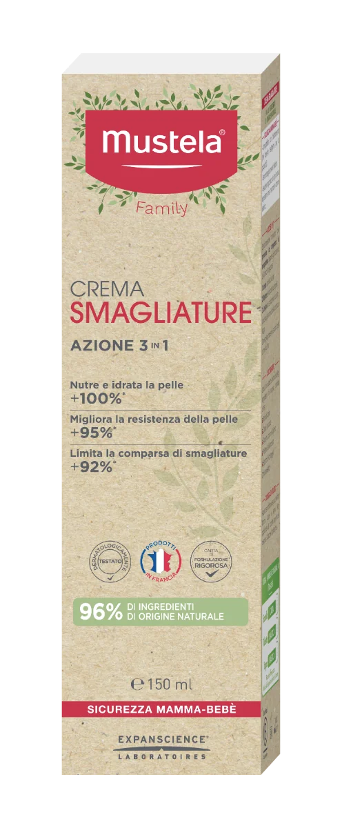 Mustela Crema Prevenzione Smagliature 150 ml Antismagliature