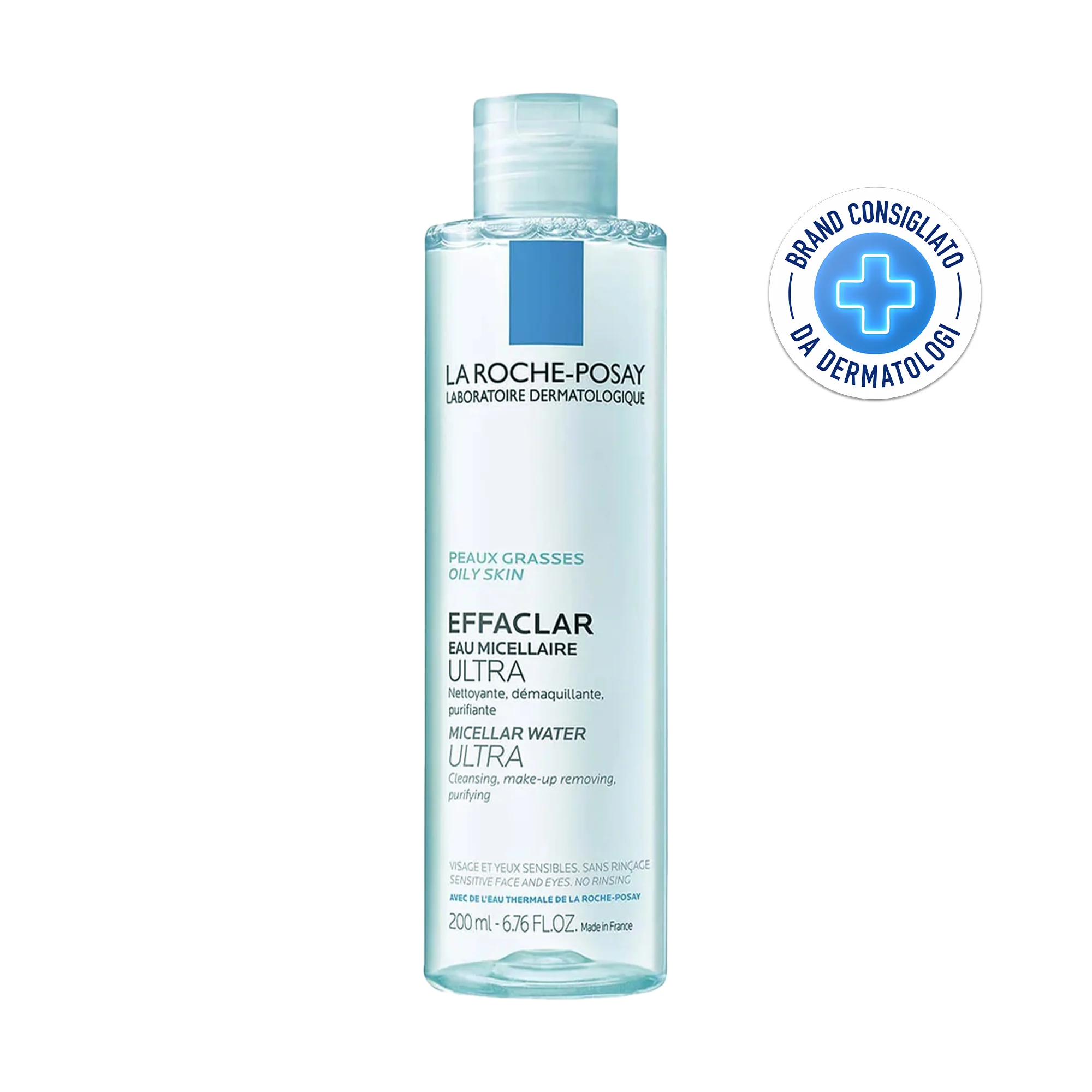 La Roche Posay Effaclar Acqua Micellare 200 Ml Detergente viso