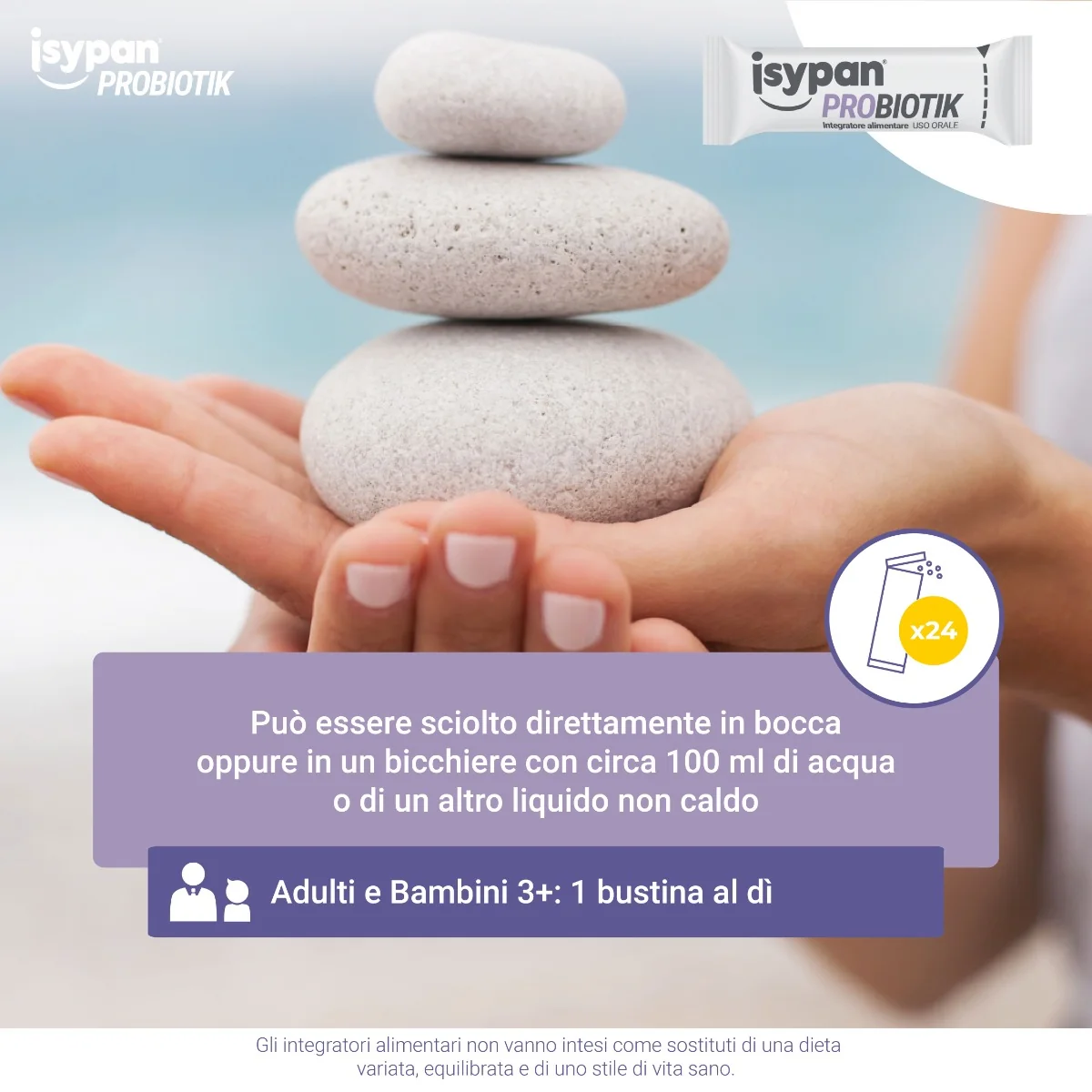 Isypan® Disbiosi Fermenti Lattici -12 Bustine Orosolubili Benessere Intestinale