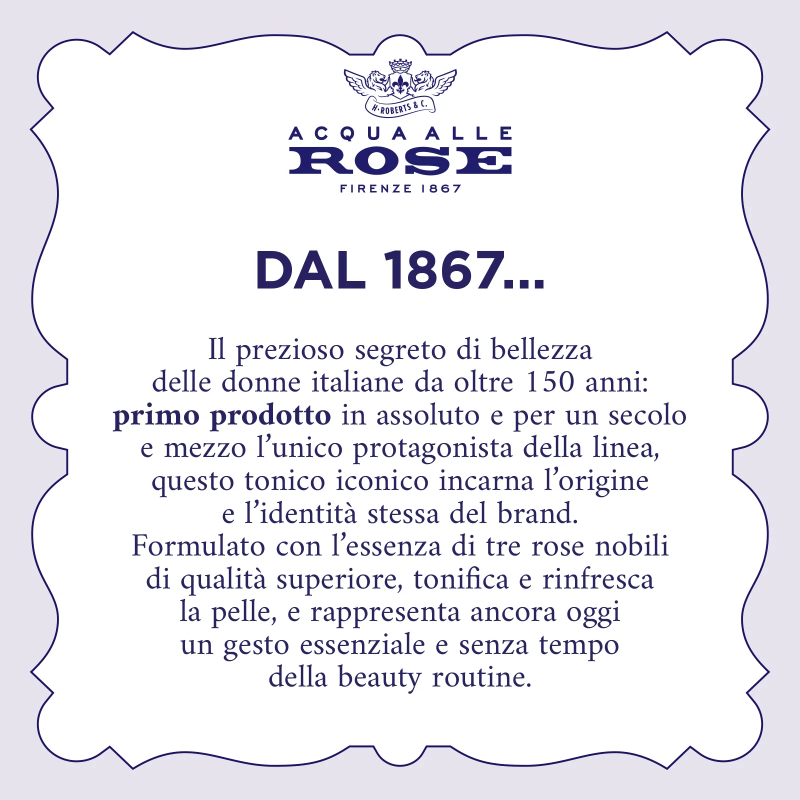Acqua Alle Rose Tonico Viso Con Acqua Distillata Alle Rose 300 Ml