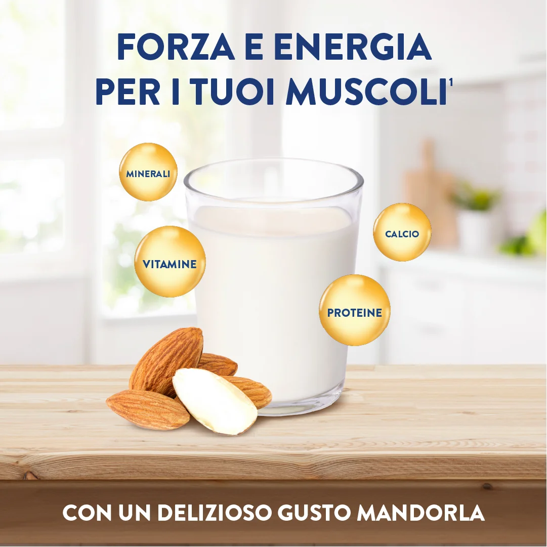 Ensure Advance Base Vegetale 400 g Gusto Mandorla Integratore Alimentare Con Proteine Vegetali
