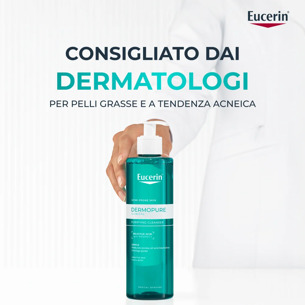 Dermopure Clinical Detergente Purificante 400Ml Specifico per Acne