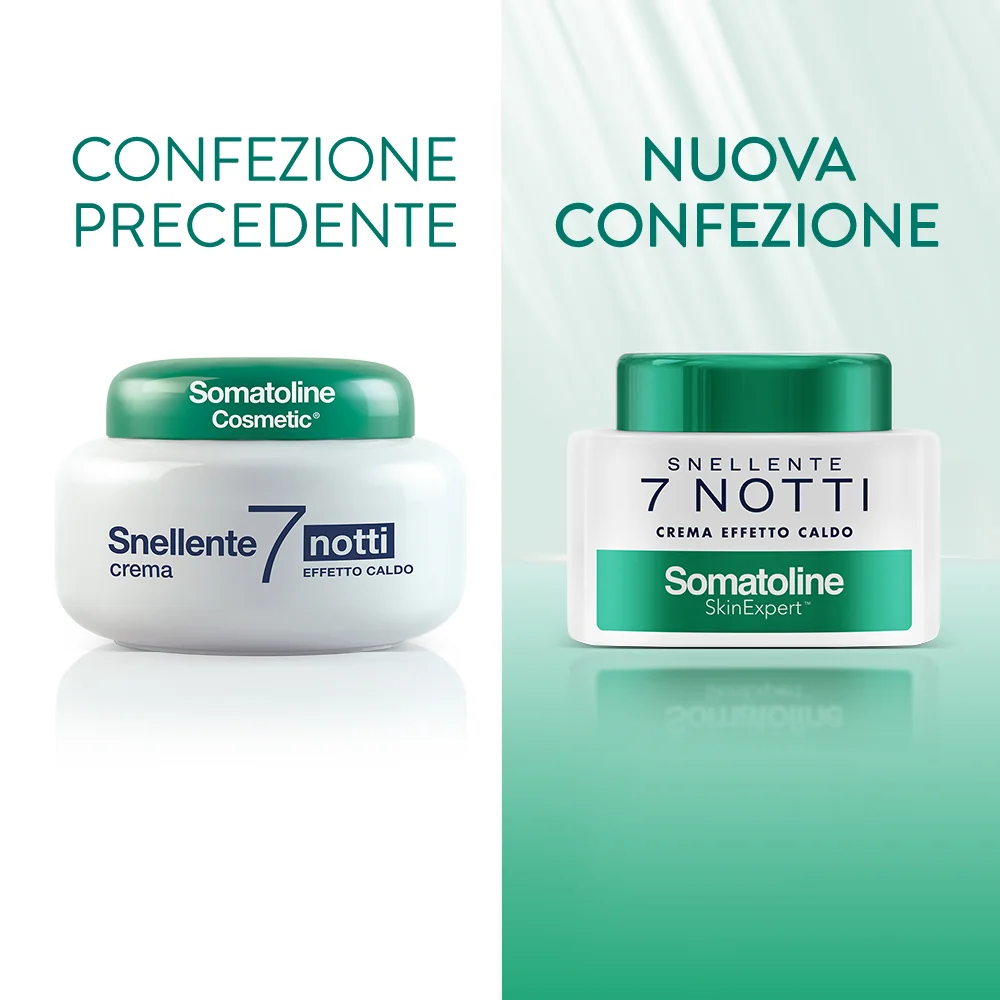 Somatoline Cosmetic Snellente 7 Notti Crema 400 ml Effetto Caldo