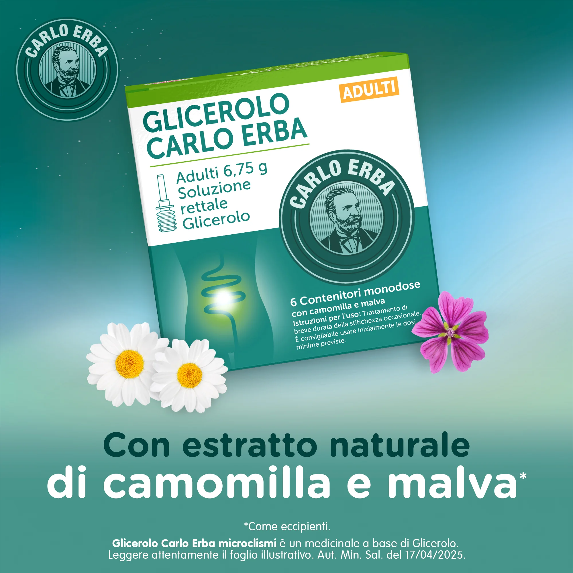 Carlo Erba Glicerolo Adulti 6 Clismi Stitichezza Occasionale