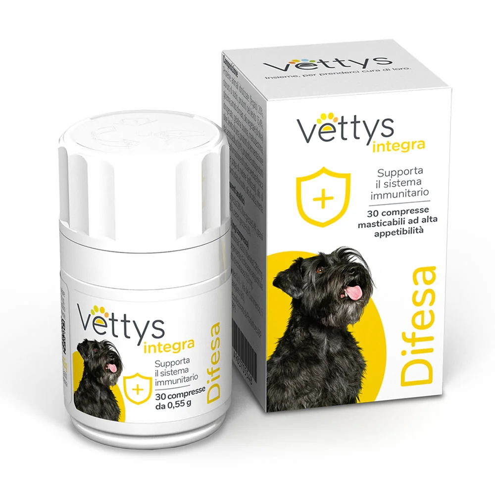 Vettys Integra Difesa Cane 30 Compresse Sistema Immunitario